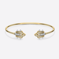 Crowned Balance Bangle