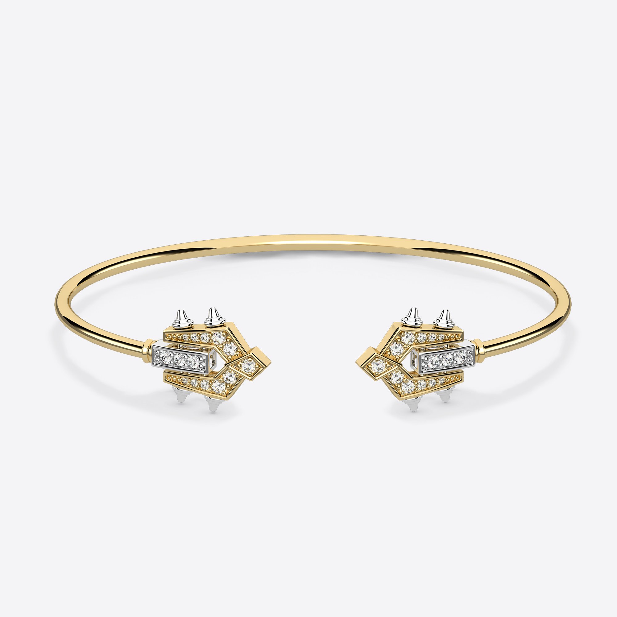 Crowned Balance Bangle