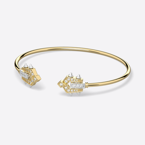 Crowned Balance Bangle