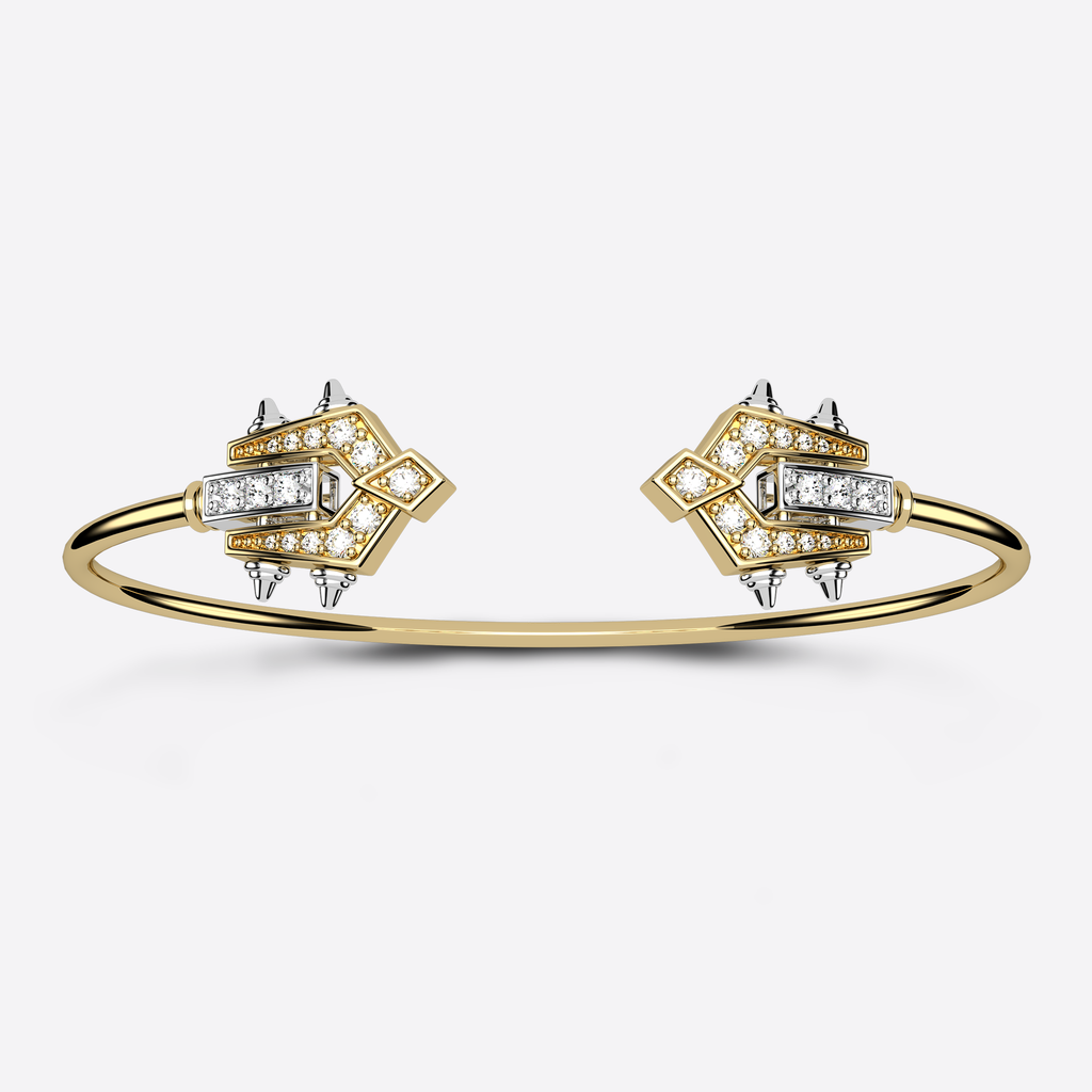Crowned Balance Bangle