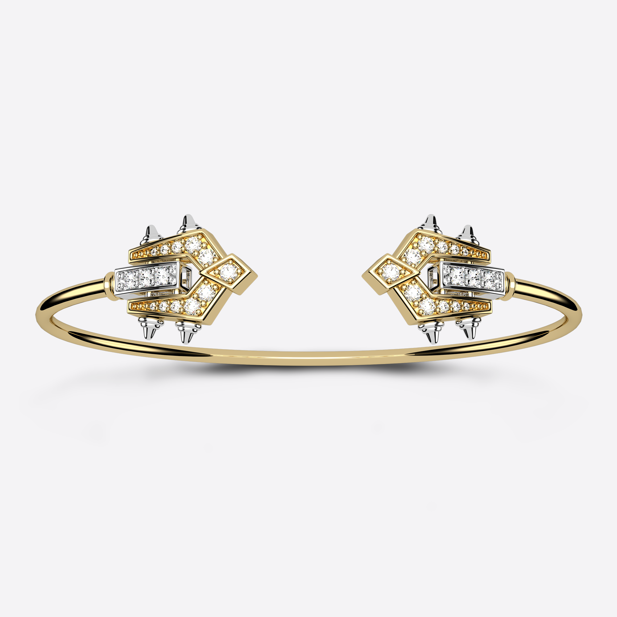 Crowned Balance Bangle