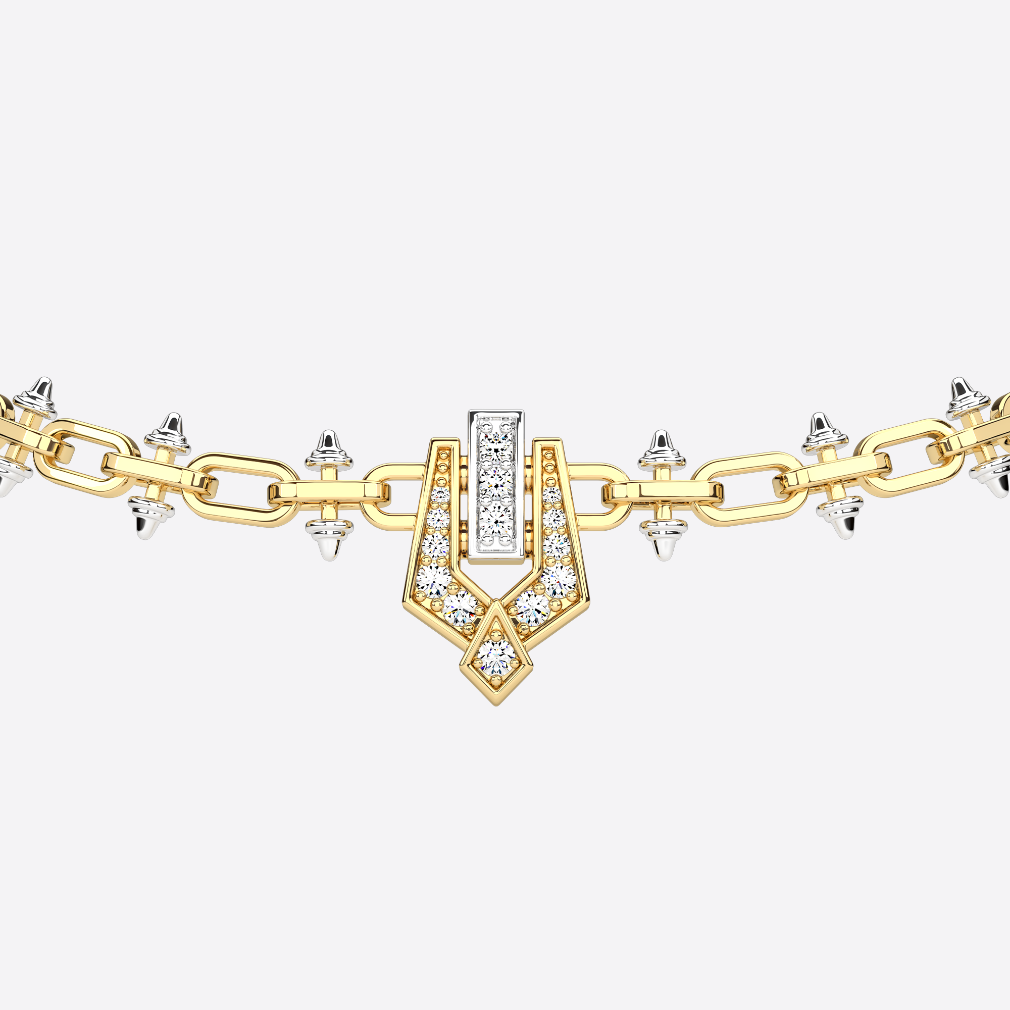 Crowned Crest Choker