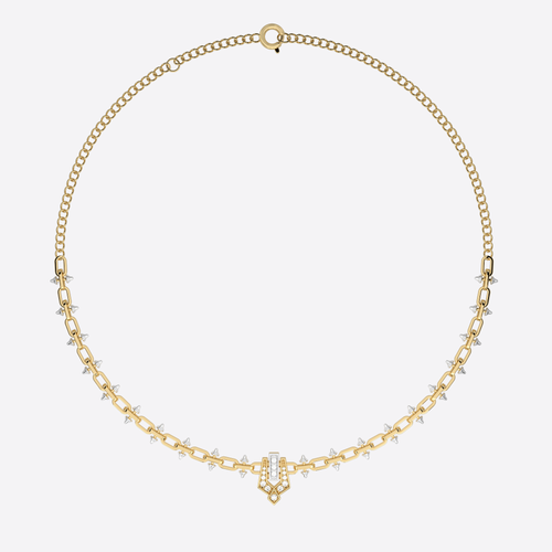 Crowned Crest Choker