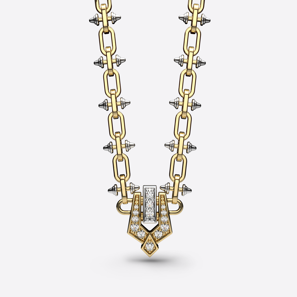 Crowned Crest Choker