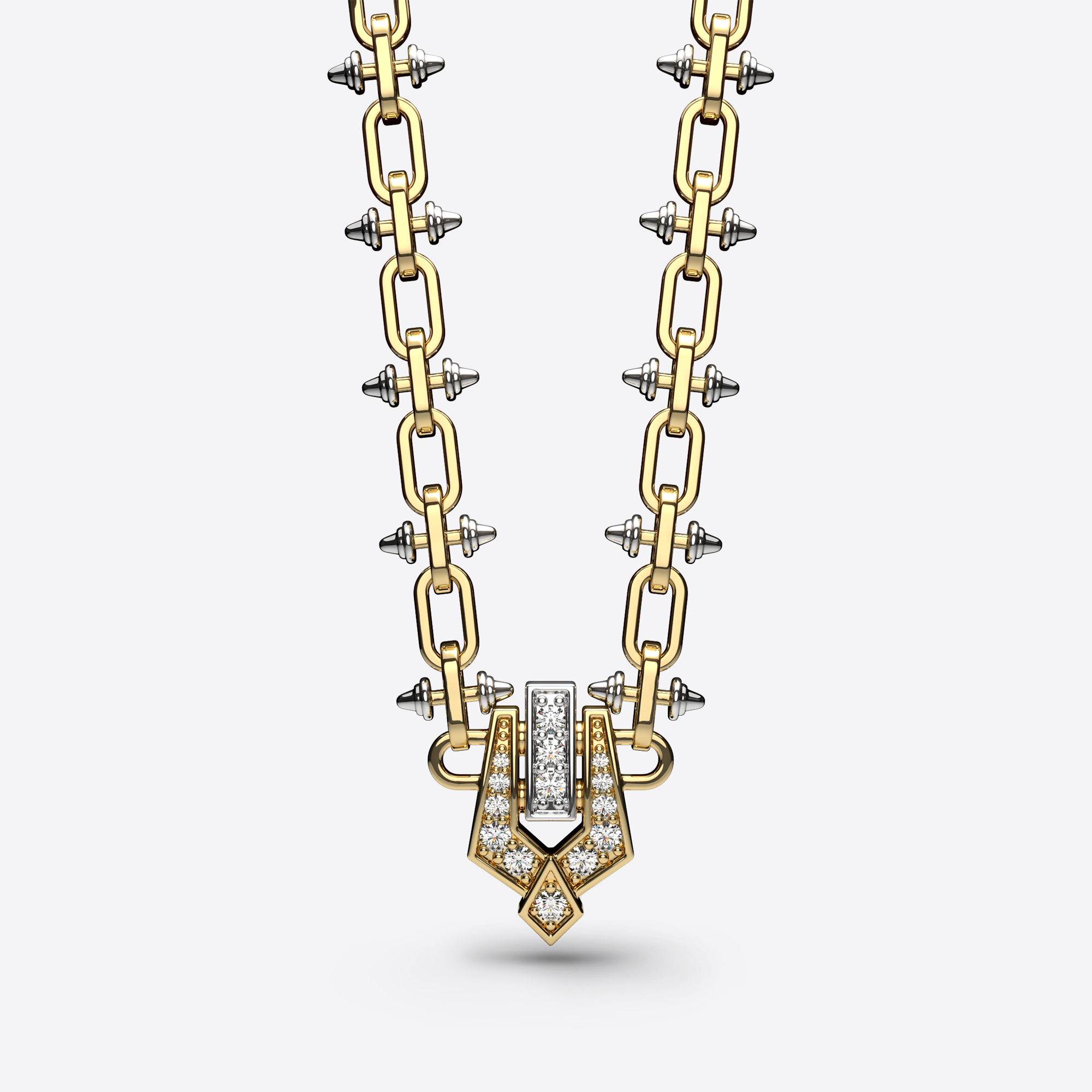Crowned Crest Choker