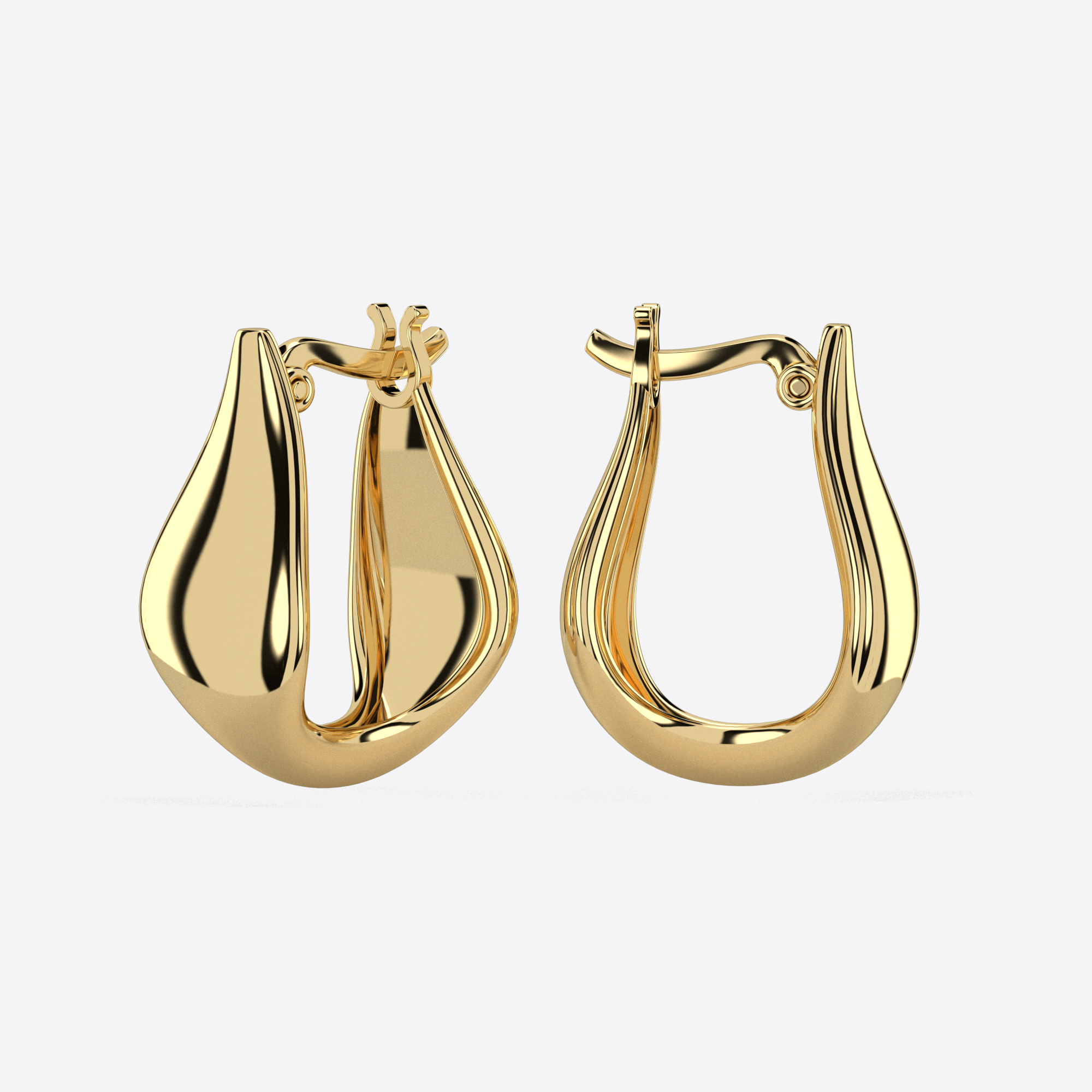 Liquid Twist Earring