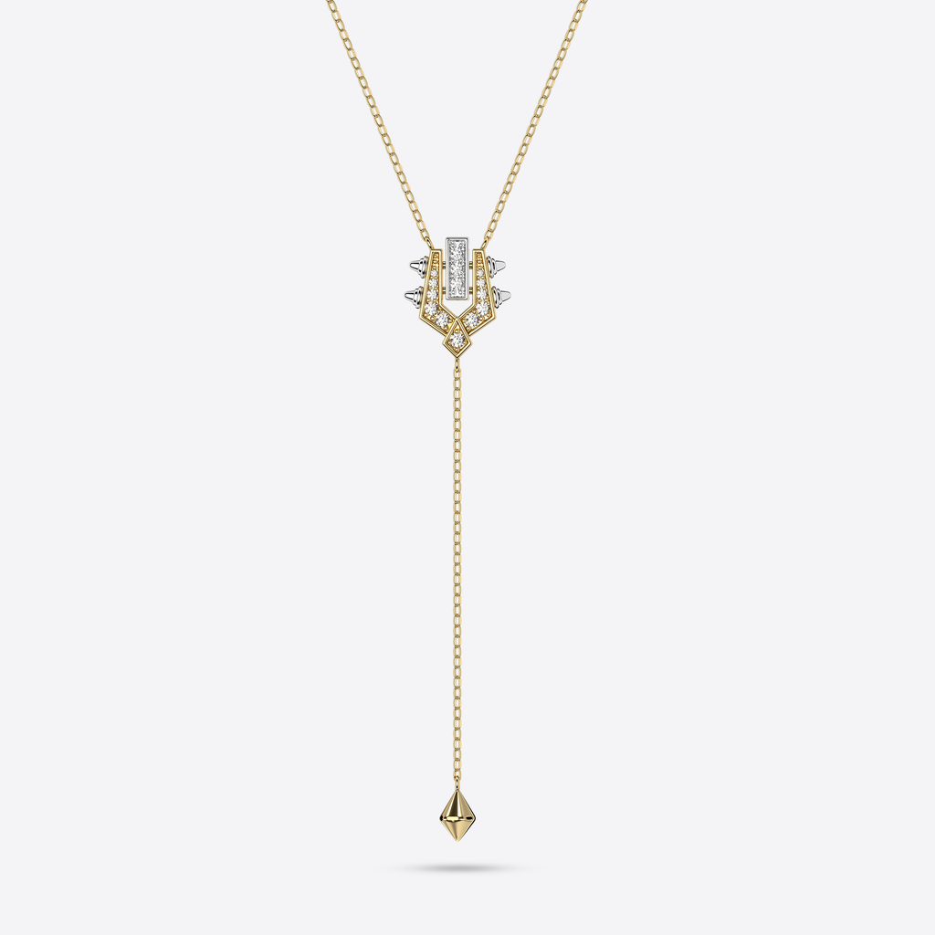 Crowned Drop Necklace