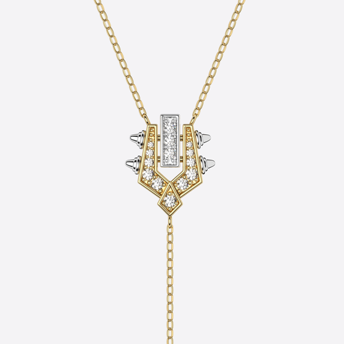 Crowned Drop Necklace