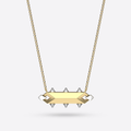 Crowned Rod Necklace