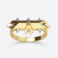 Crowned Rod Ring
