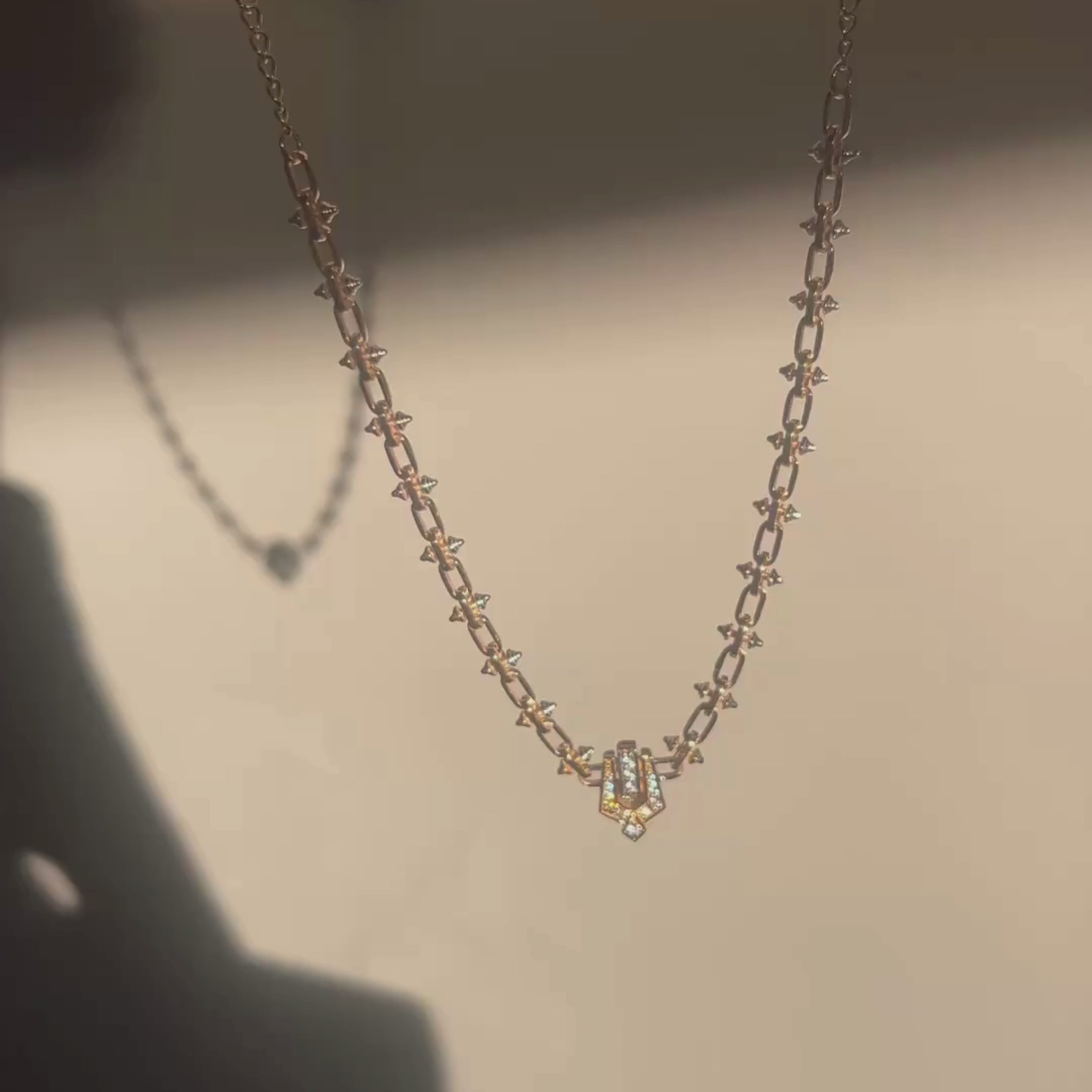 Crowned Crest Choker