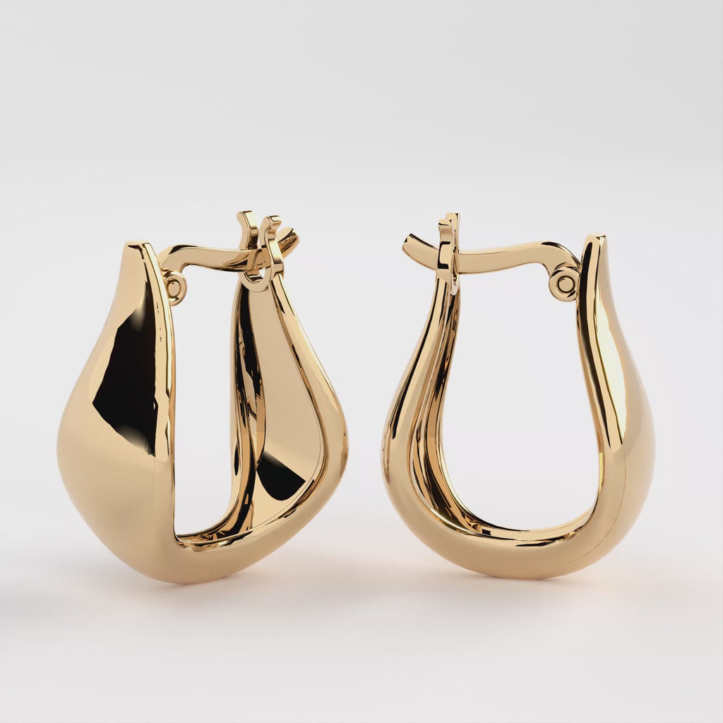 Liquid Twist Earring