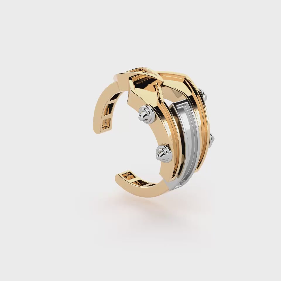 Crowned Cuff Earring